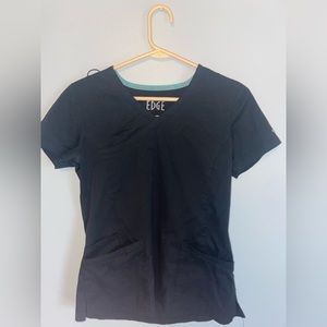 Black IRG Edge Scrub Top (lightly used)